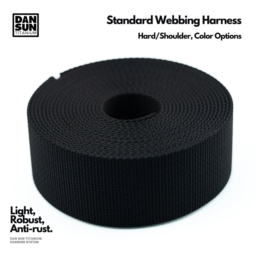 Standard 2-Inch Webbing for Shoulder Strap and Crotch Strap
