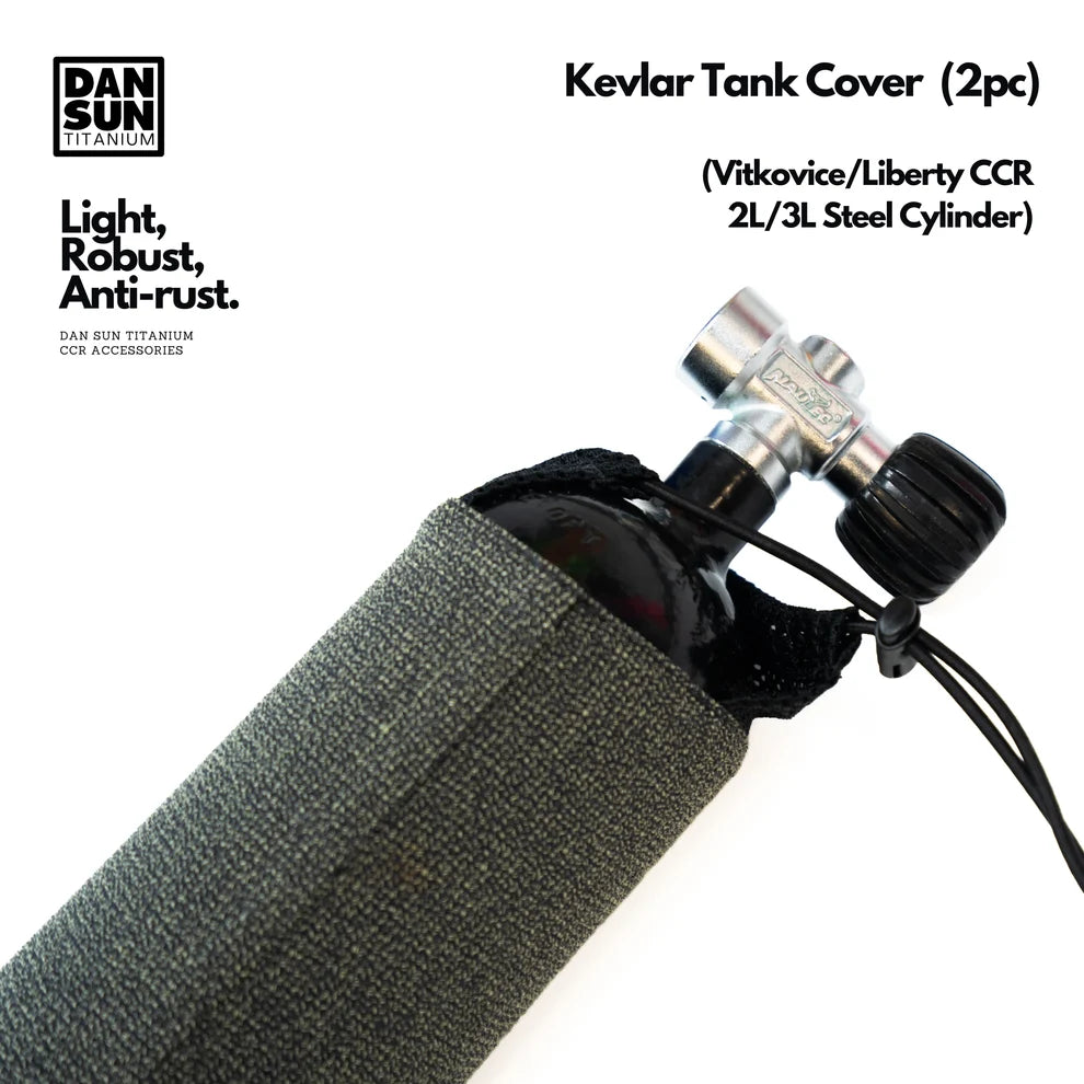 Dan Sun Titanium Kevlar CCR Tank Cover
