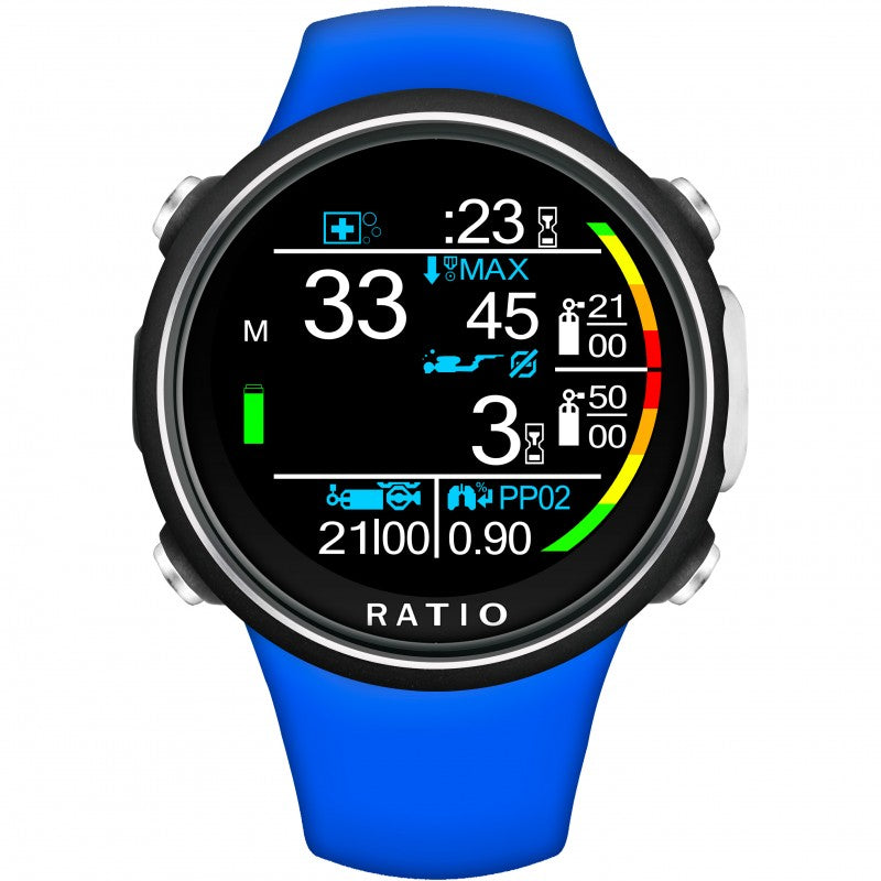 Ratio iDive Colour Edition Computers (Watch Style - Tech+)