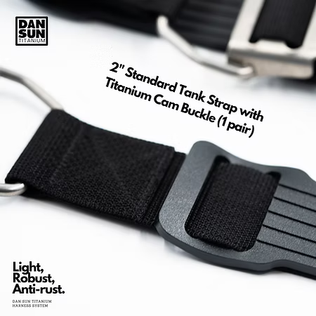 Dan Sun Titanium 2 Inch Tank Straps