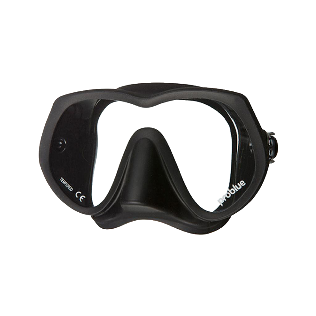 Problue Frameless Mask (Asian Fit), Black