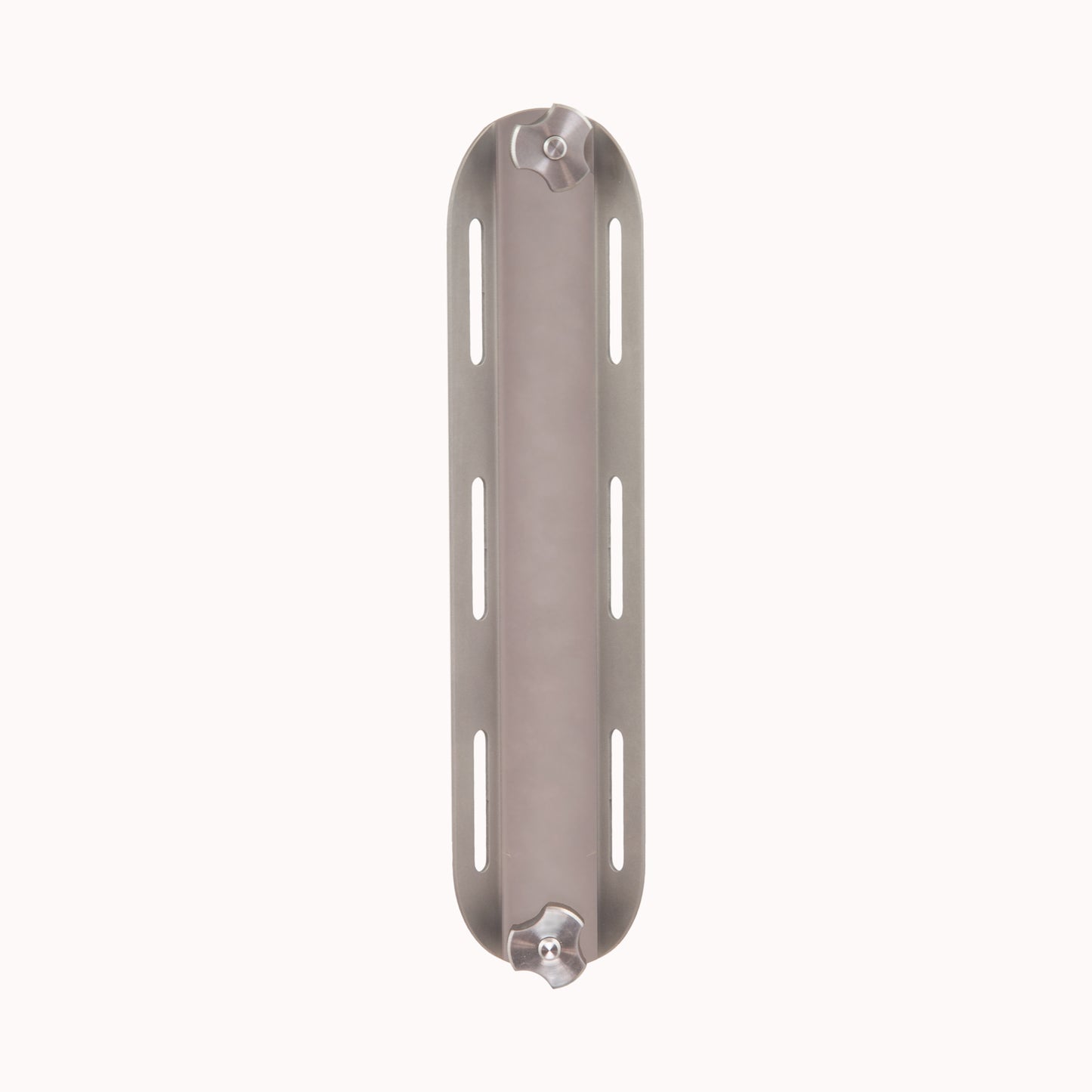 Tecline Titanium Single Tank Adapter With Titanium Screws