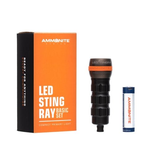 Ammonite LED Stingray Mk 2 Torch - Deep Dive Supplies