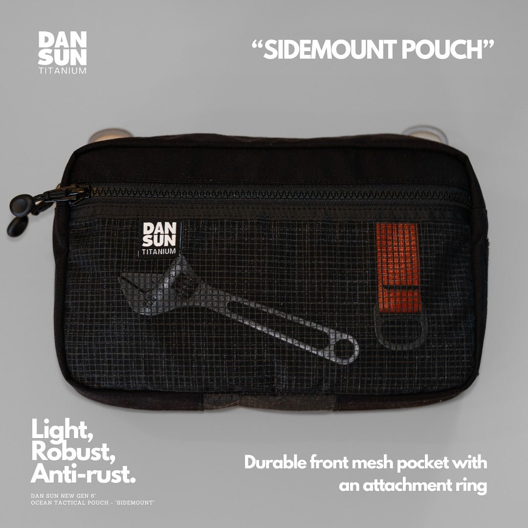 DAN SUN Ocean Tactical Series Sidemount Pouch - Deep Dive Supplies