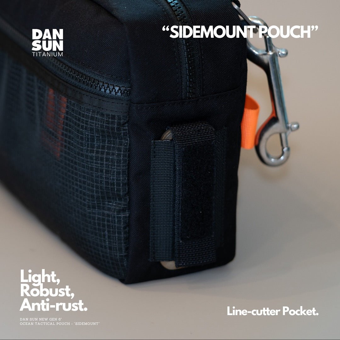 DAN SUN Ocean Tactical Series Sidemount Pouch - Deep Dive Supplies