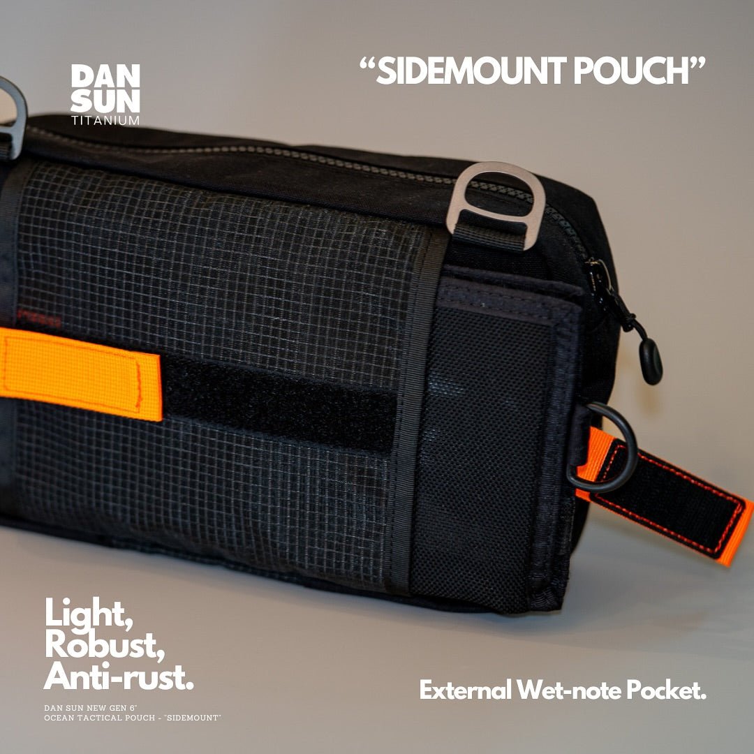 DAN SUN Ocean Tactical Series Sidemount Pouch - Deep Dive Supplies