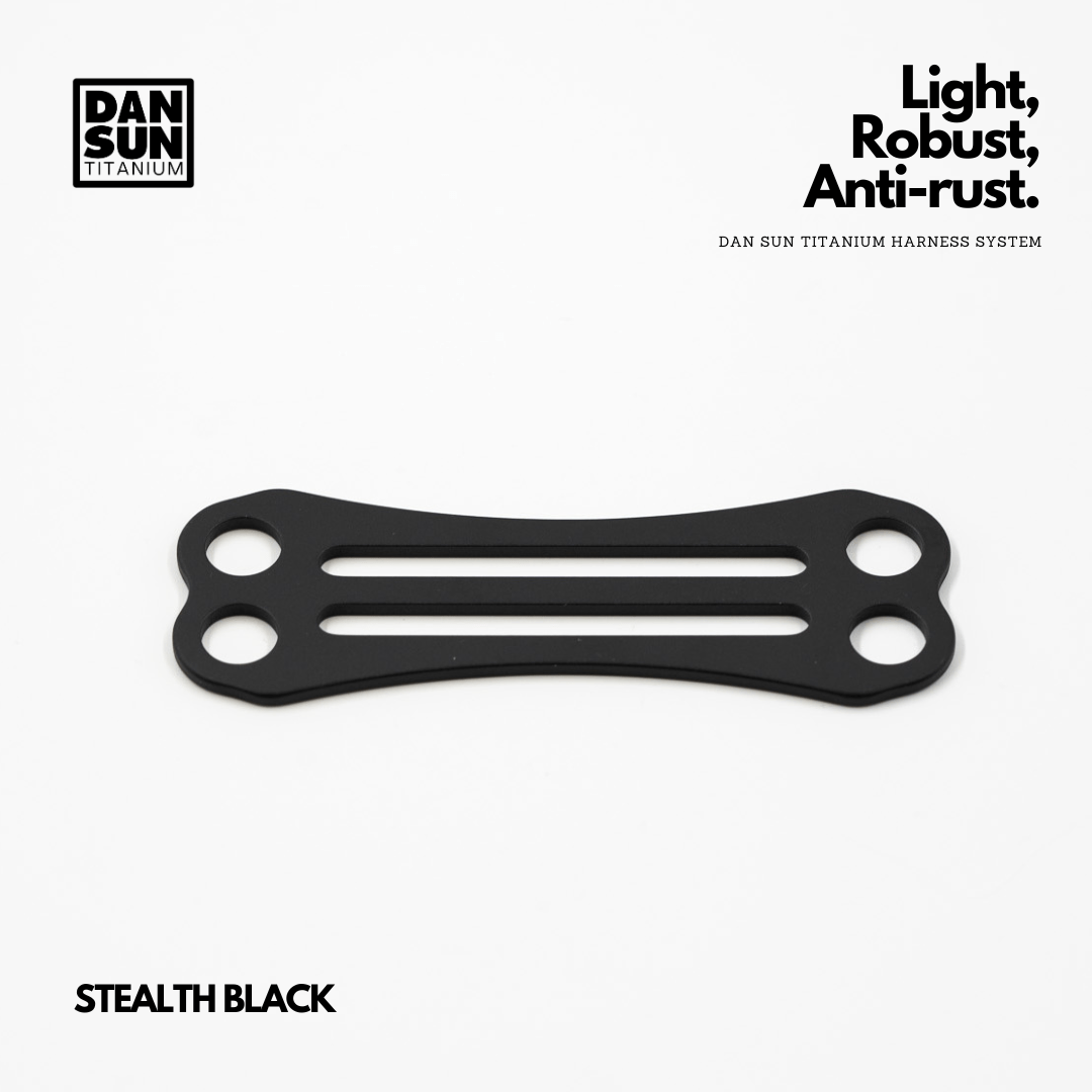 Dan Sun Spine and Canister Bungee Plate - Deep Dive Supplies