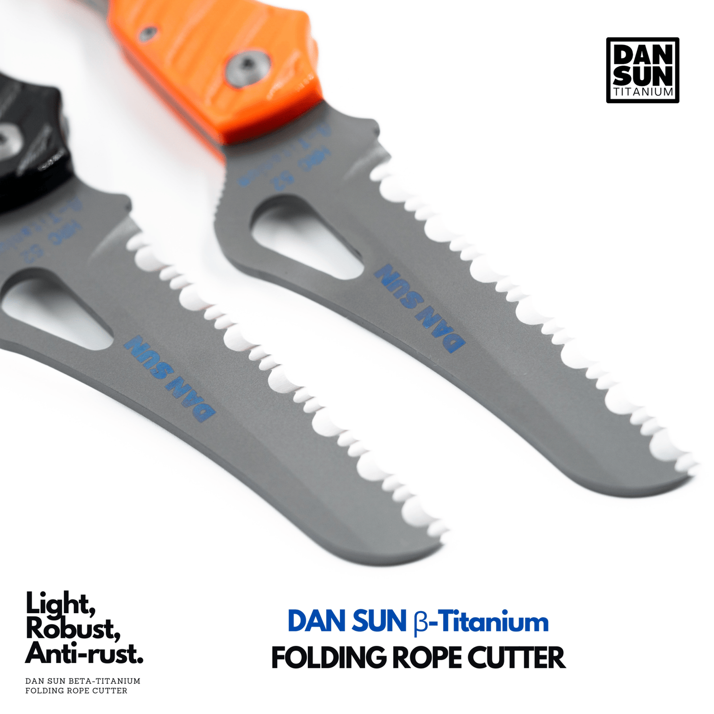 Dan Sun Titanium Beta Titanium Rope Cutter - Deep Dive Supplies