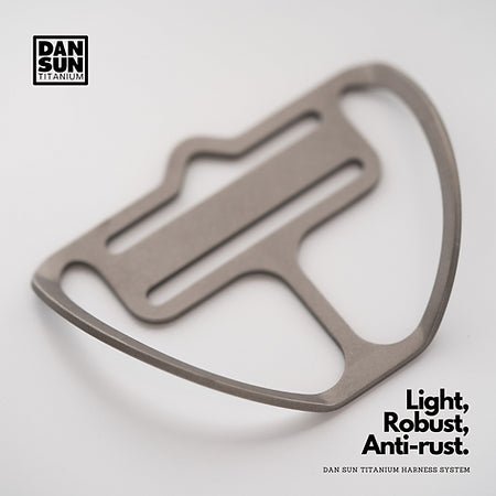 Dan Sun Titanium Crotch Strap D - Ring - Deep Dive Supplies