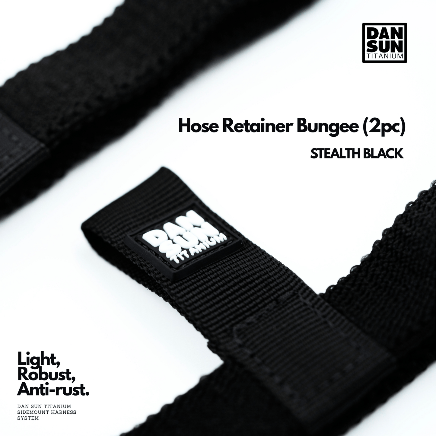 Dan Sun Titanium Hose Retainers - Deep Dive Supplies