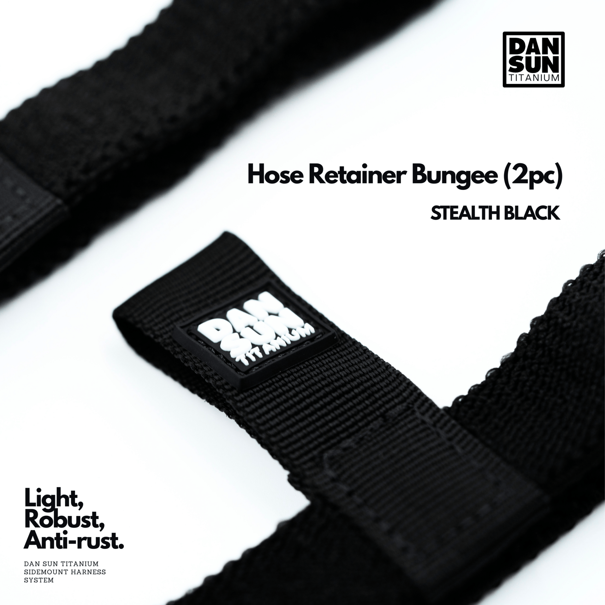 Dan Sun Titanium Hose Retainers - Deep Dive Supplies