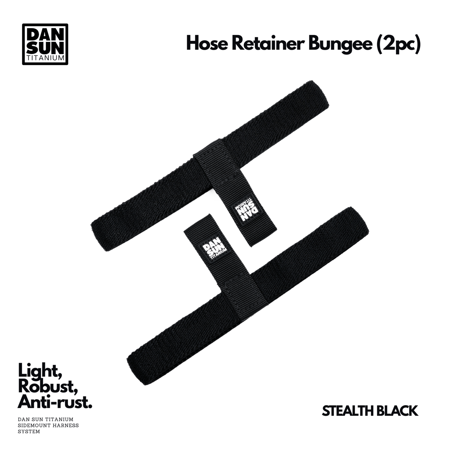 Dan Sun Titanium Hose Retainers - Deep Dive Supplies