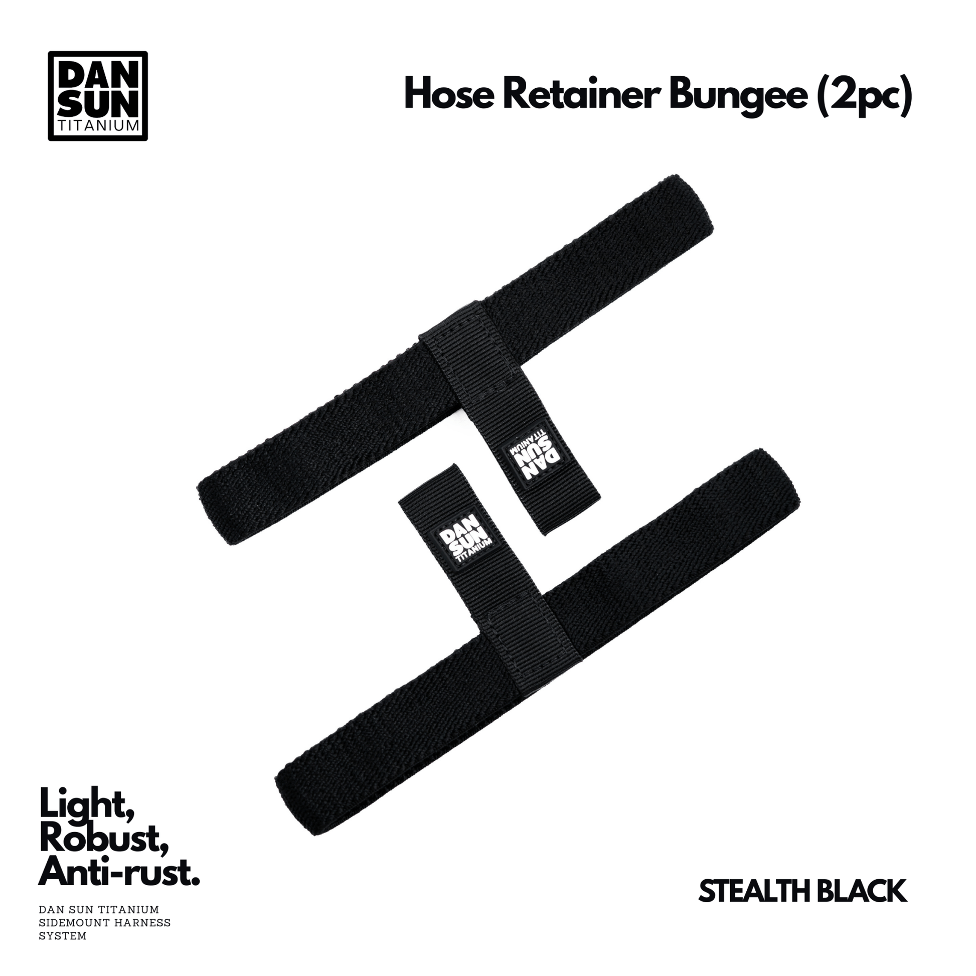 Dan Sun Titanium Hose Retainers - Deep Dive Supplies
