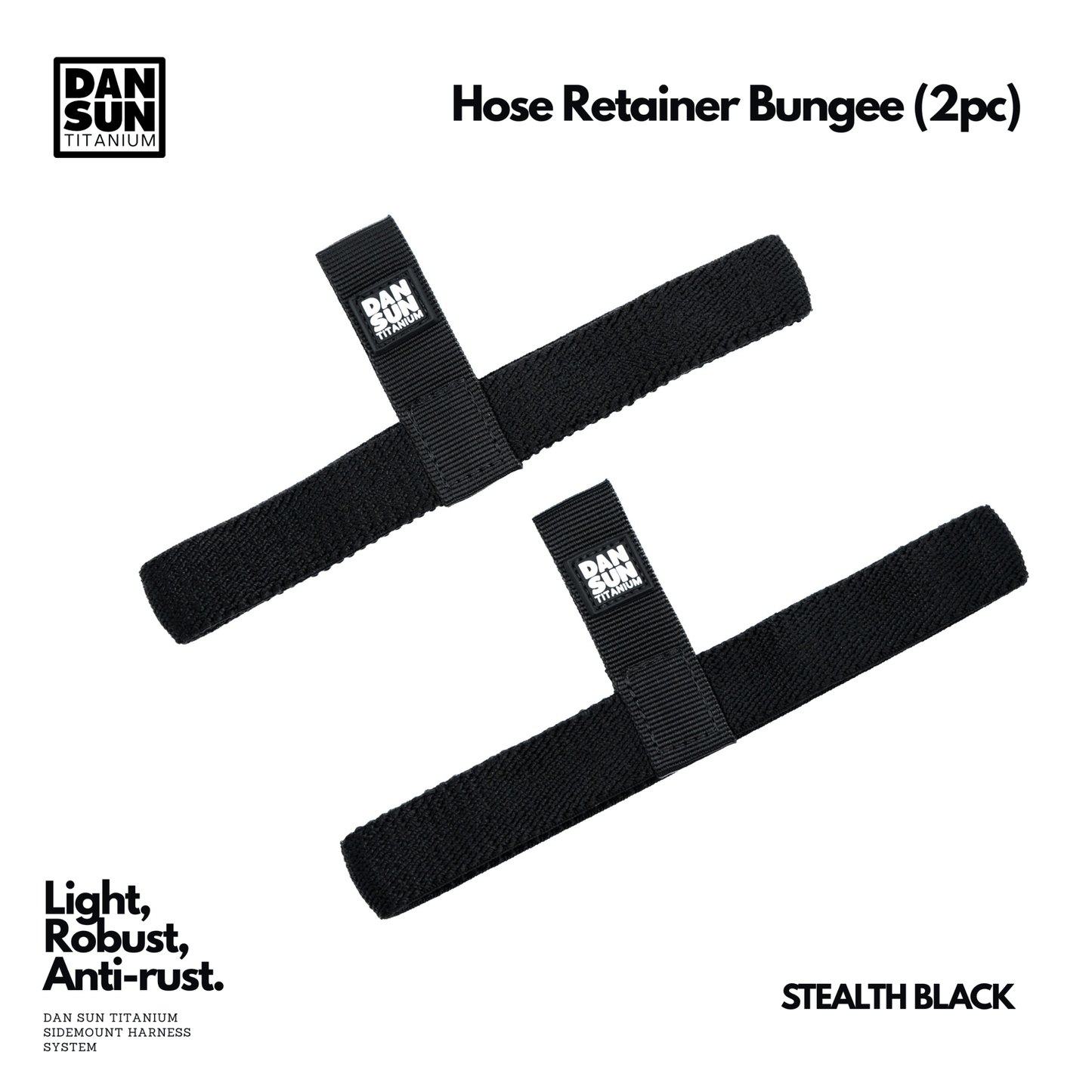 Dan Sun Titanium Hose Retainers - Deep Dive Supplies