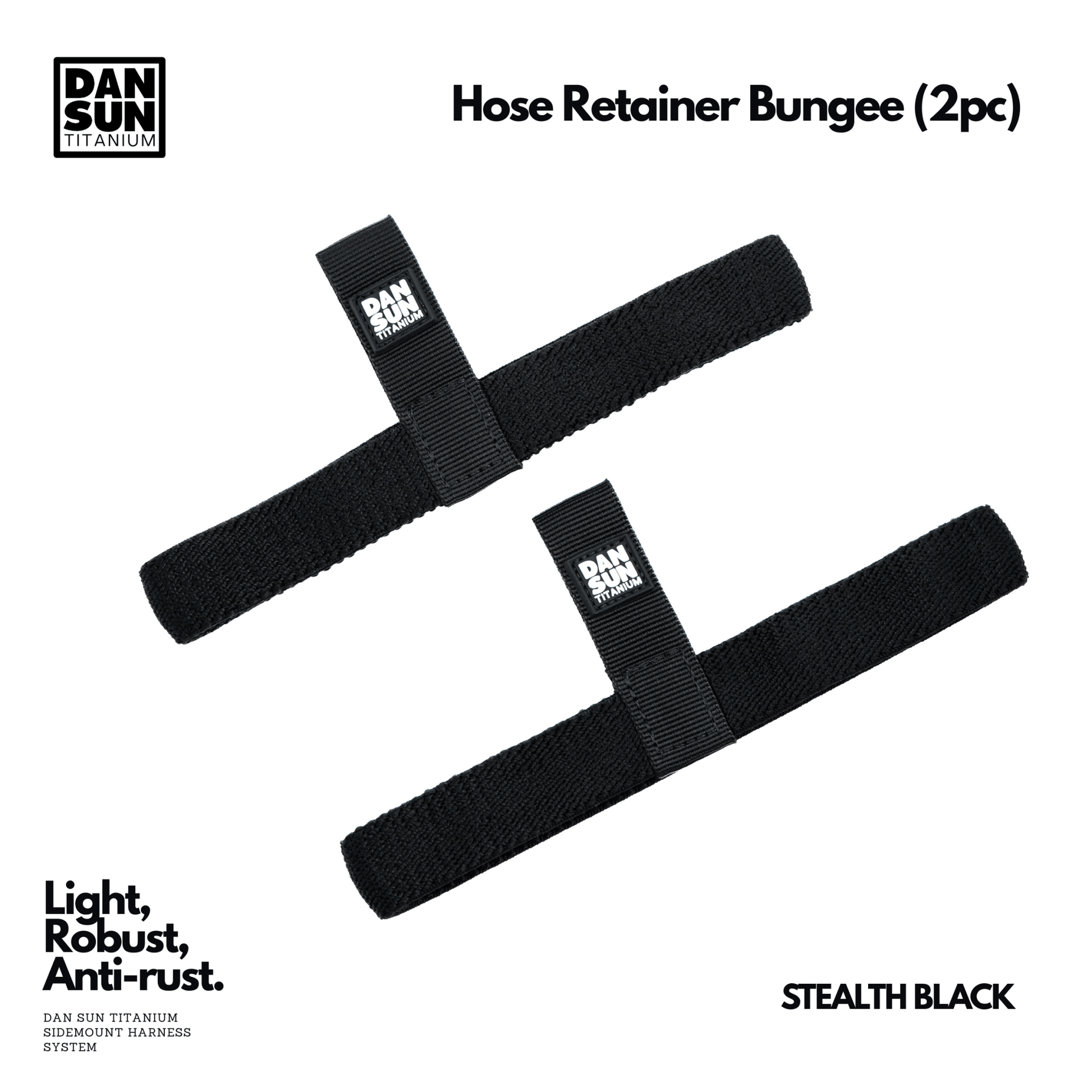 Dan Sun Titanium Hose Retainers - Deep Dive Supplies