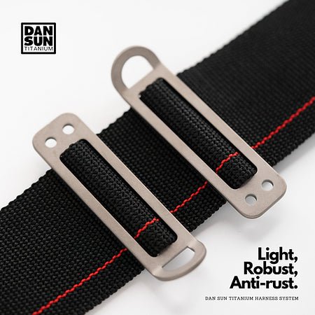 Dan Sun Titanium Loop Bungee Tri - Glide 2 pieces - Deep Dive Supplies