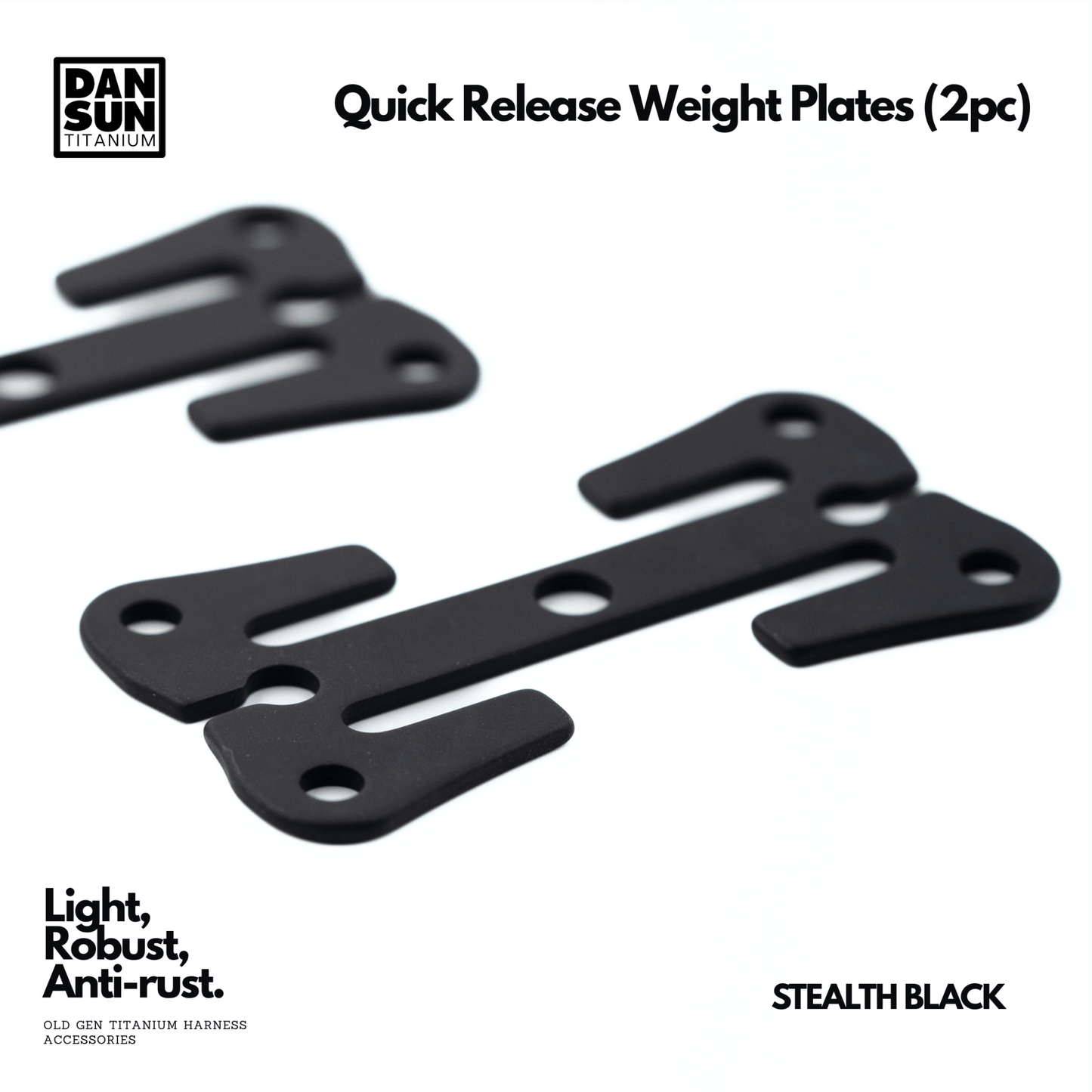 Dan Sun Titanium Quick Release Weight Plates - Deep Dive Supplies