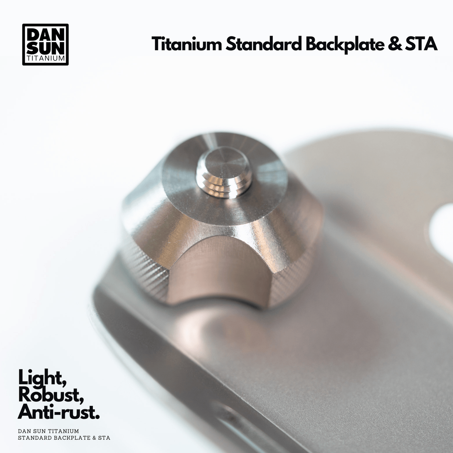 Dan Sun Titanium Standard Backplate - Deep Dive Supplies