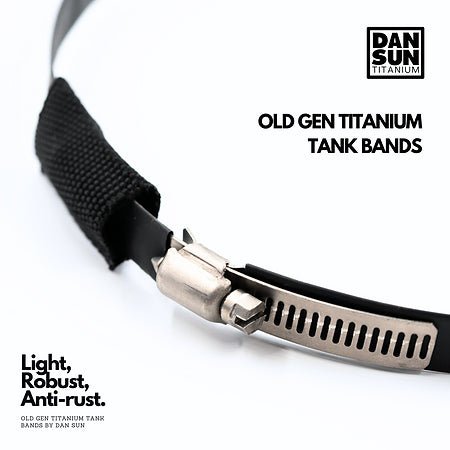 Dan Sun Titanium Tank Strap - Deep Dive Supplies