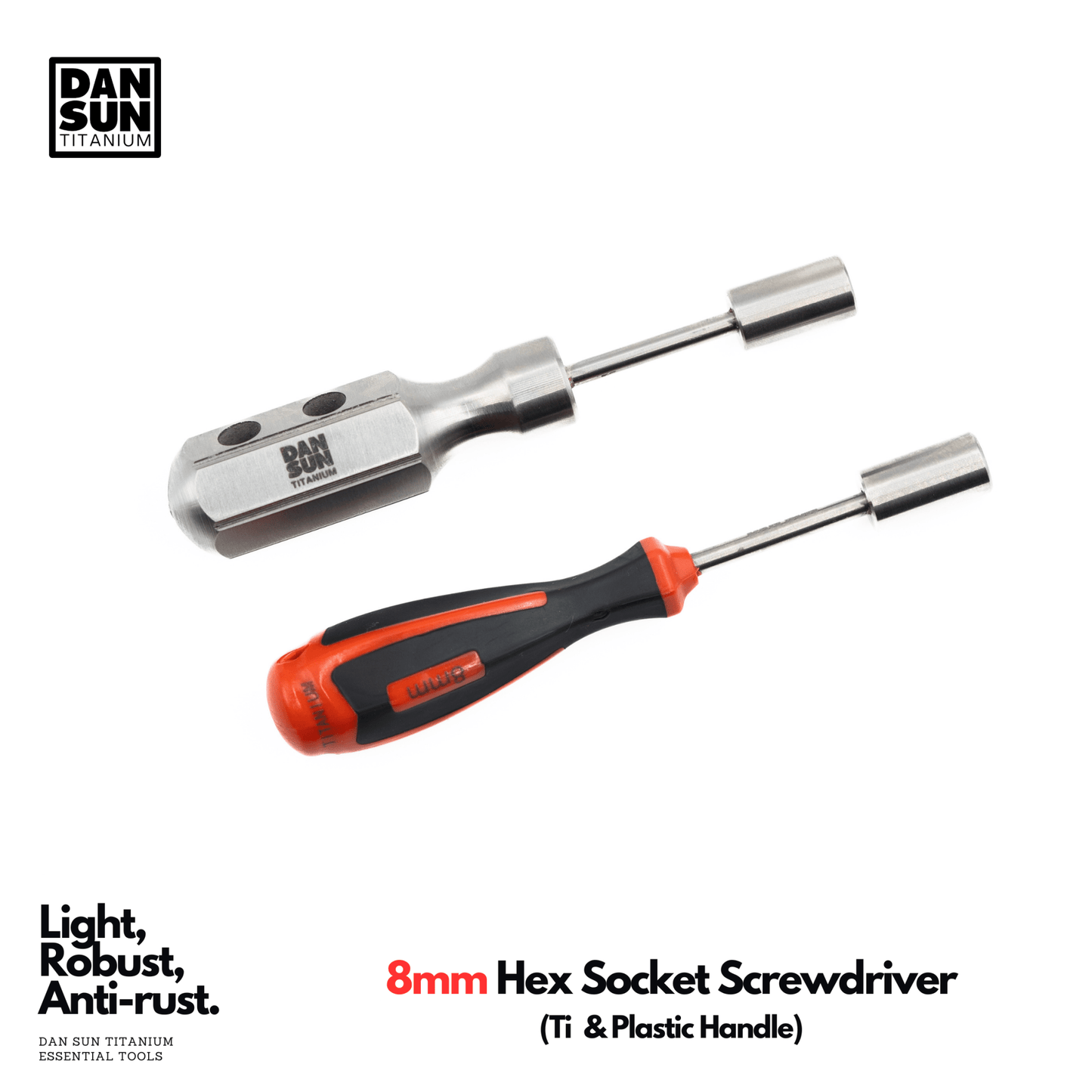 Dan Sun Titanuim 8mm Hex Socket Screw Driver - Deep Dive Supplies