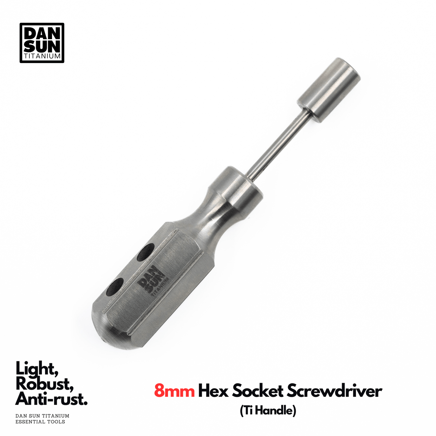 Dan Sun Titanuim 8mm Hex Socket Screw Driver - Deep Dive Supplies