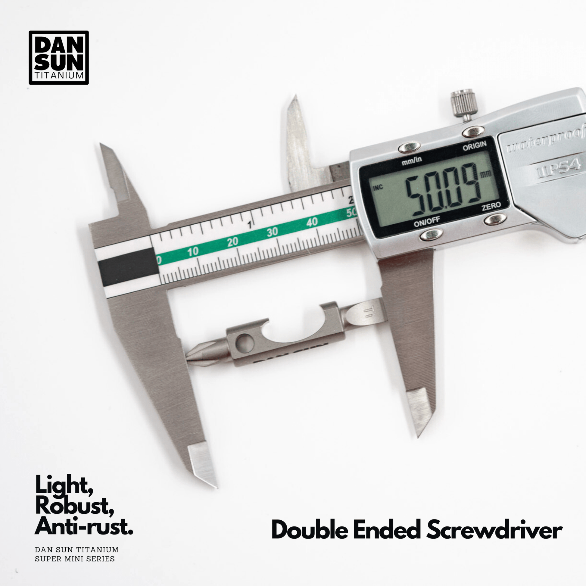 Dan Sun Titanuim Super Mini Double Ended Screwdriver - Deep Dive Supplies