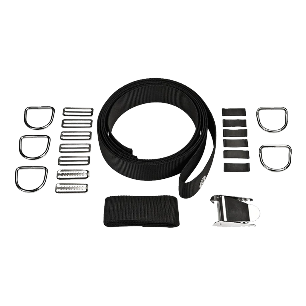 Tecline Aluminium "H" Backplate with DIR Harness
