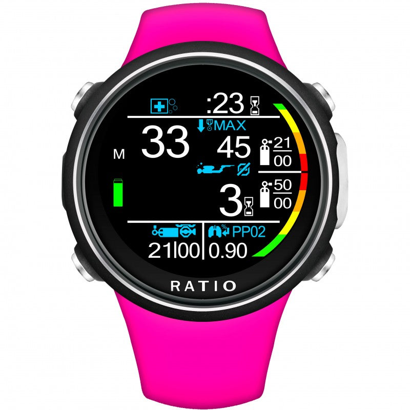 Ratio iDive Colour Edition Computers (Watch Style - Tech+)