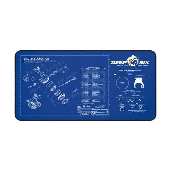 Deep 6 Signature 2nd Stage Diagram Service Mat