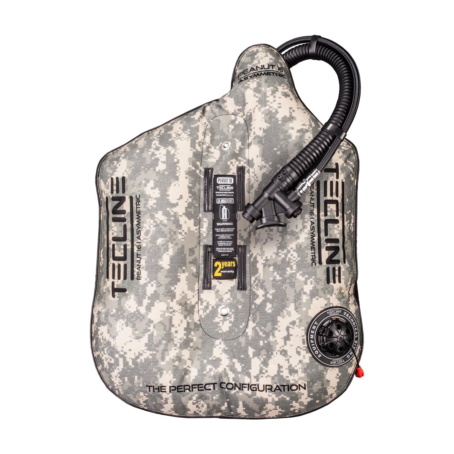 Tecline Peanut 16 Backplate And Wing BC