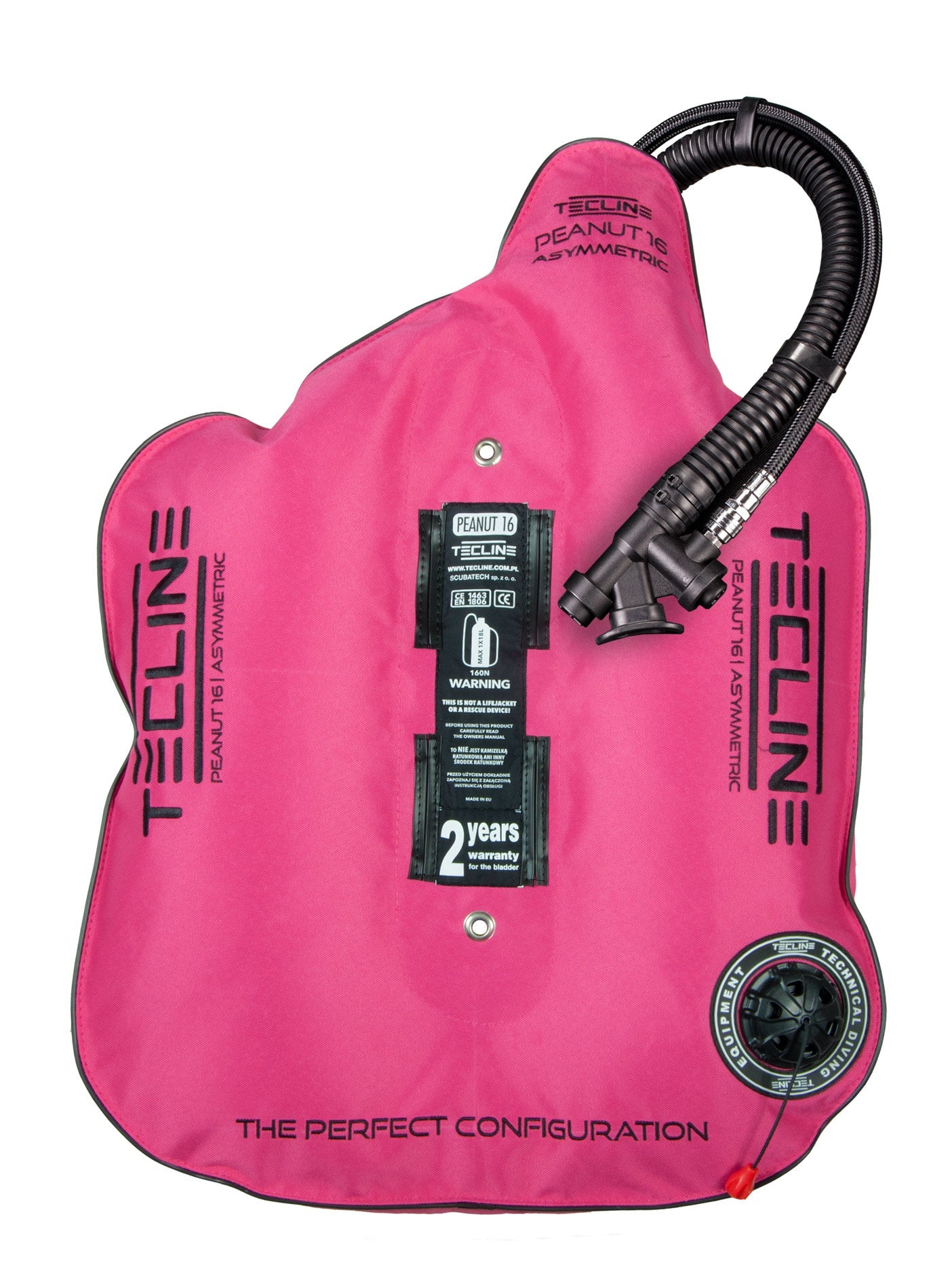 Tecline Peanut 16 Backplate And Wing BC