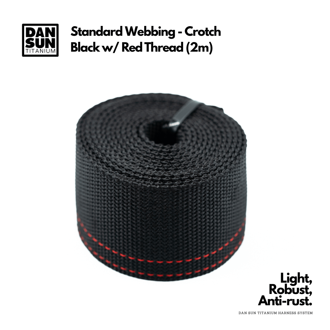 Standard 2 - Inch Webbing for Shoulder Strap and Crotch Strap - Deep Dive Supplies