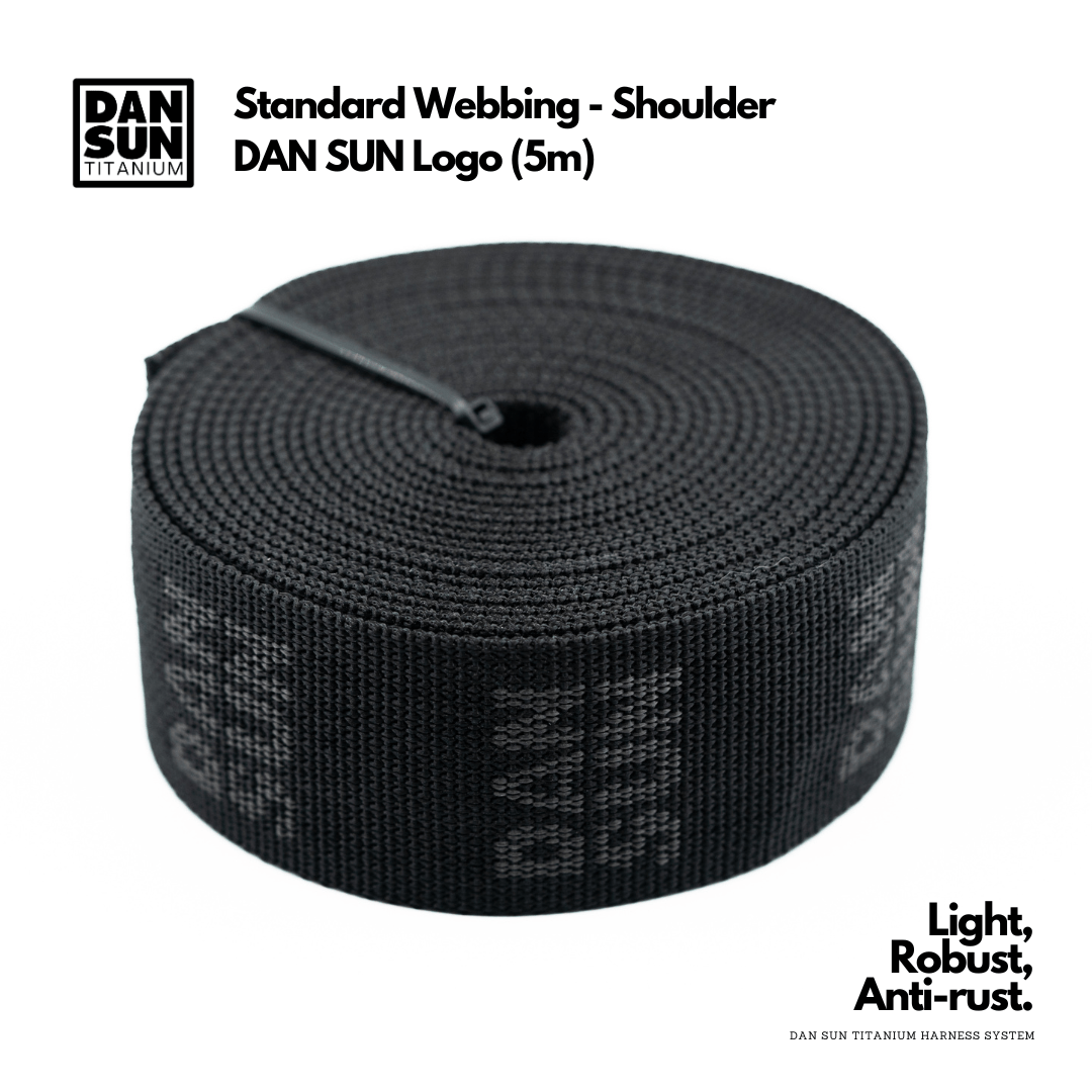 Standard 2 - Inch Webbing for Shoulder Strap and Crotch Strap - Deep Dive Supplies