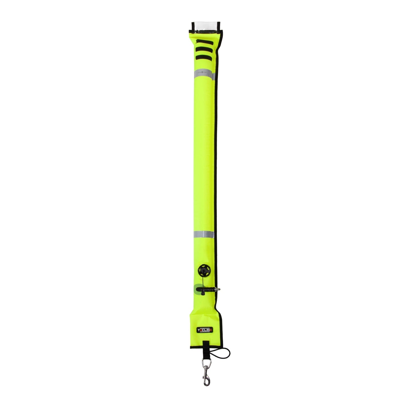Tecline 11cm by 117cm Closed Surface Marker Buoy (SMB) - Deep Dive Supplies