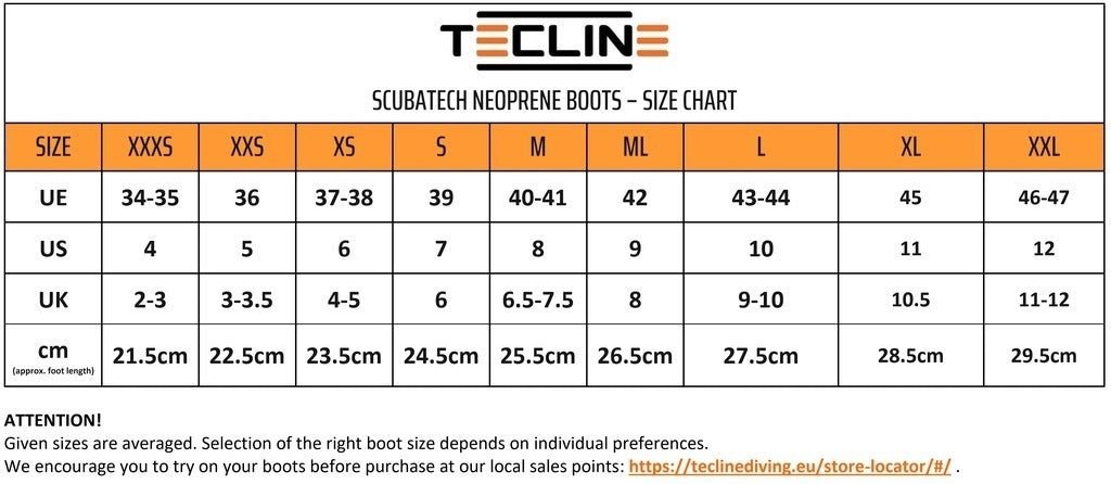 Tecline 5mm Proterm Neoprene Booties - Deep Dive Supplies