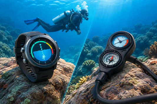 Wrist Computer Versus Console for Divers