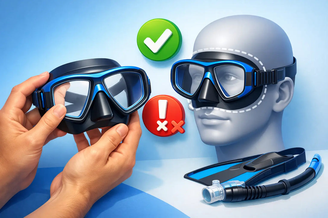 How Dive Masks Should Fit Before You Buy