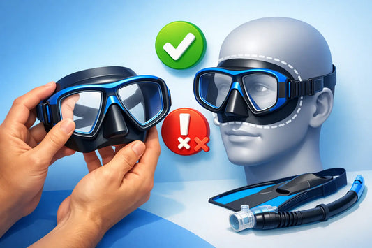 How Dive Masks Should Fit Before You Buy