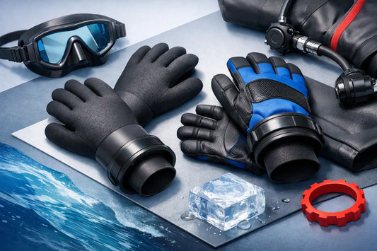 Drysuit Gloves: Choose the Right Warmth and Fit