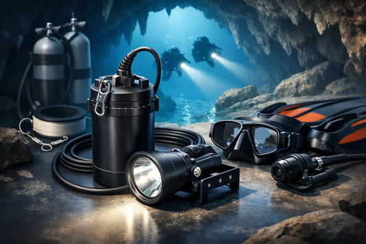 Choosing a Canister Dive Light for Cave Diving