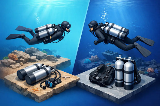 Sidemount vs Twinset Diving for Your Dives