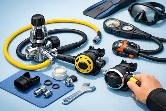 How to Assemble a Scuba Regulator Set Safely