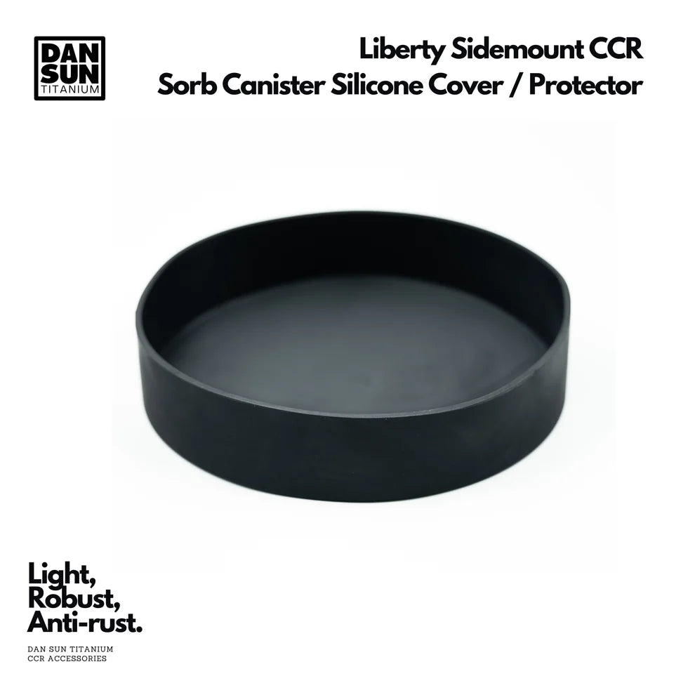 Dan Sun Titanium Liberty Sidemount CCR Sorb Canister Silicone Protector