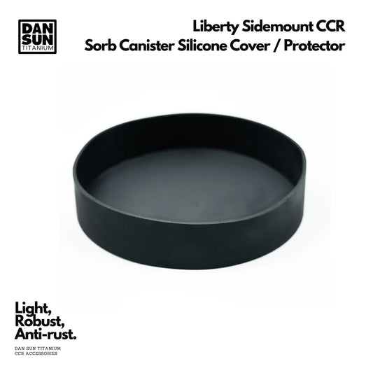 Dan Sun Titanium Liberty Sidemount CCR Sorb Canister Silicone Protector