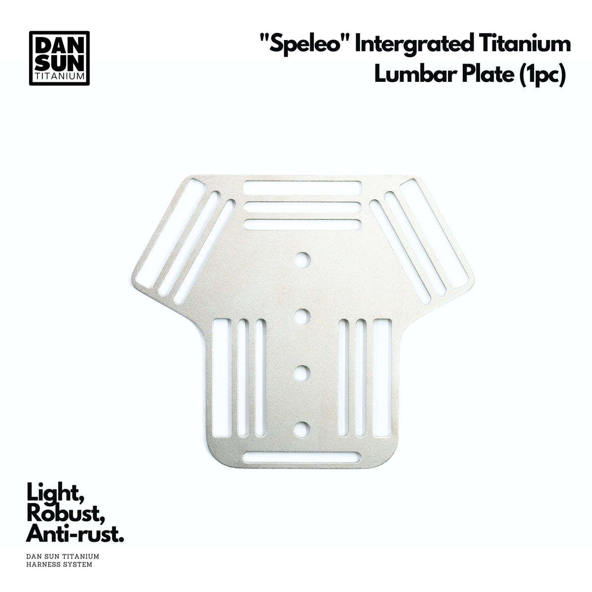 Dan Sun Titanium "Speleo" Intergrated Titanium Lumbar Plate (1pc)