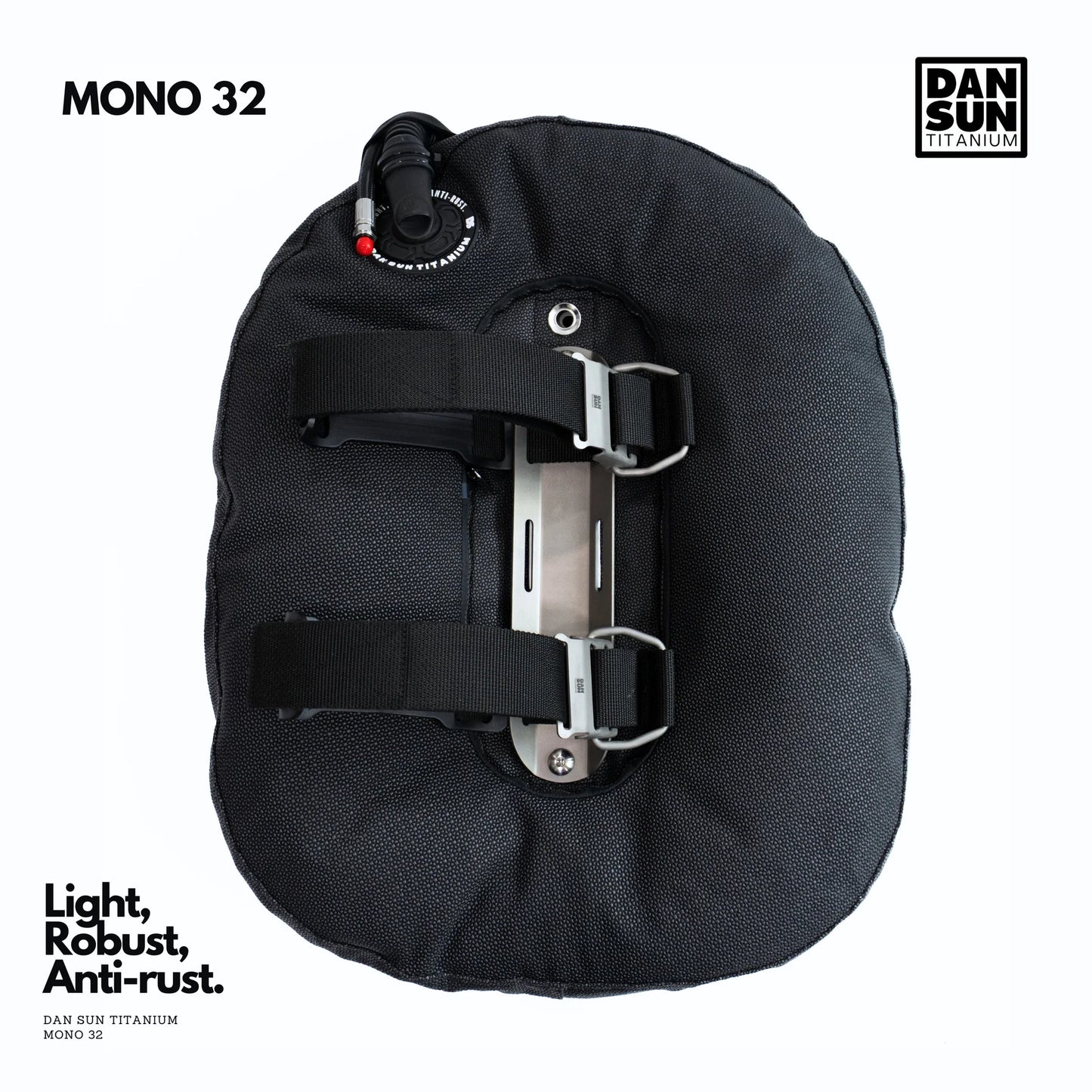 Dan Sun Titanium Mono 32 Single Tank Back Mount BCD