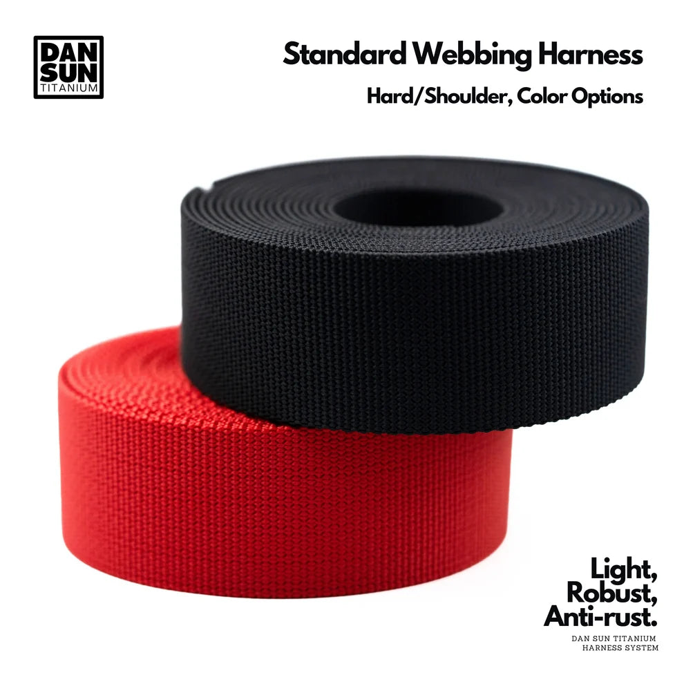 Standard 2-Inch Webbing for Shoulder Strap and Crotch Strap