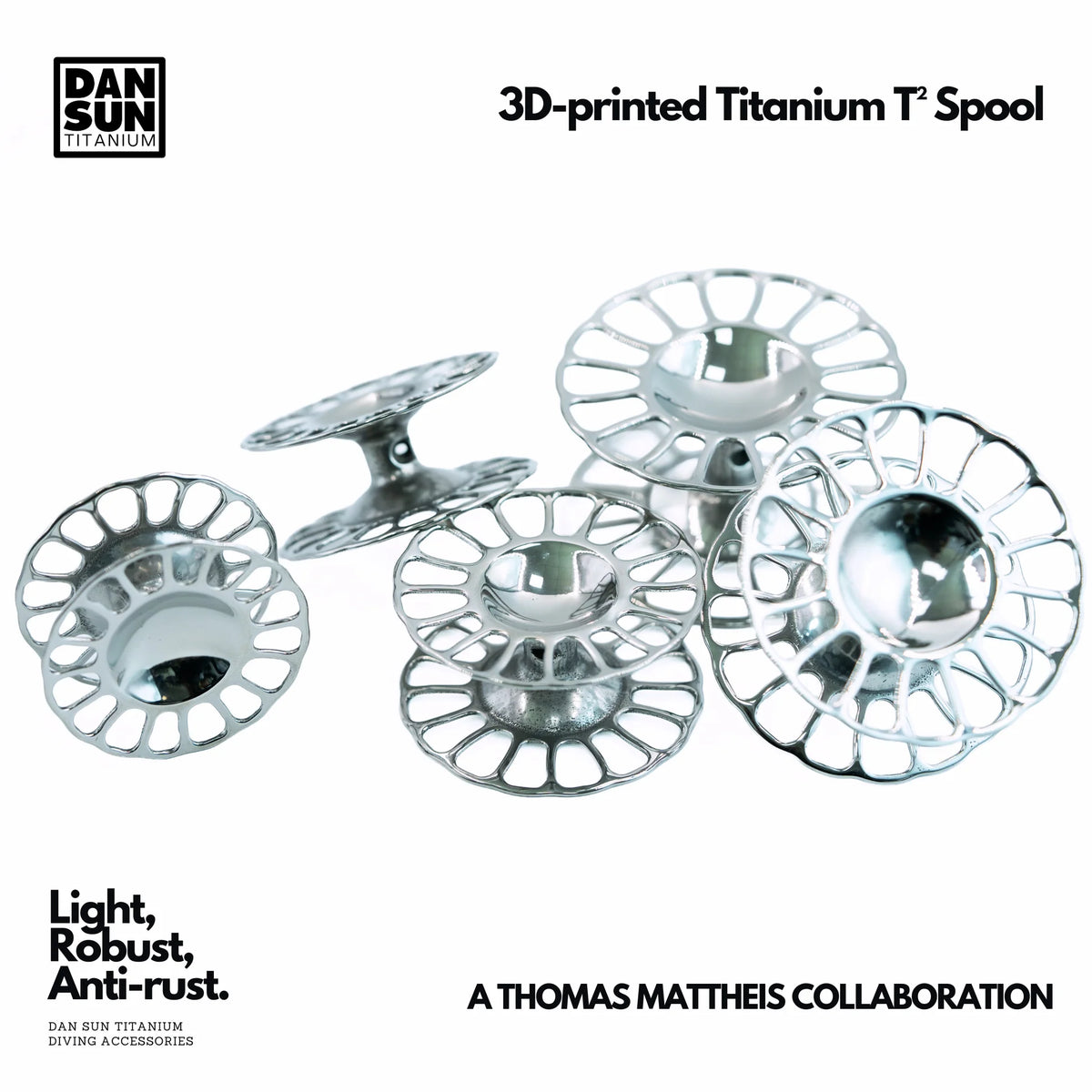 Dan Sun Titanium 3d Printed Titanium Spool