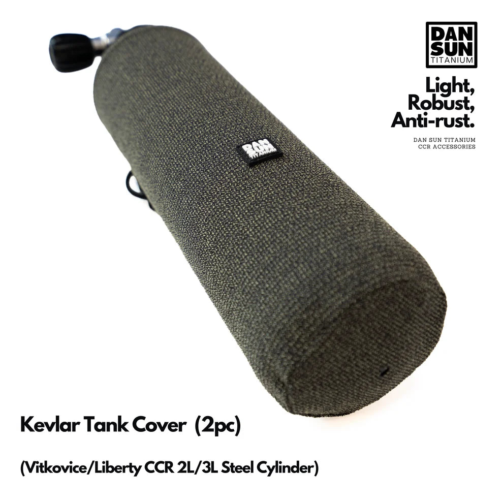 Dan Sun Titanium Kevlar CCR Tank Cover
