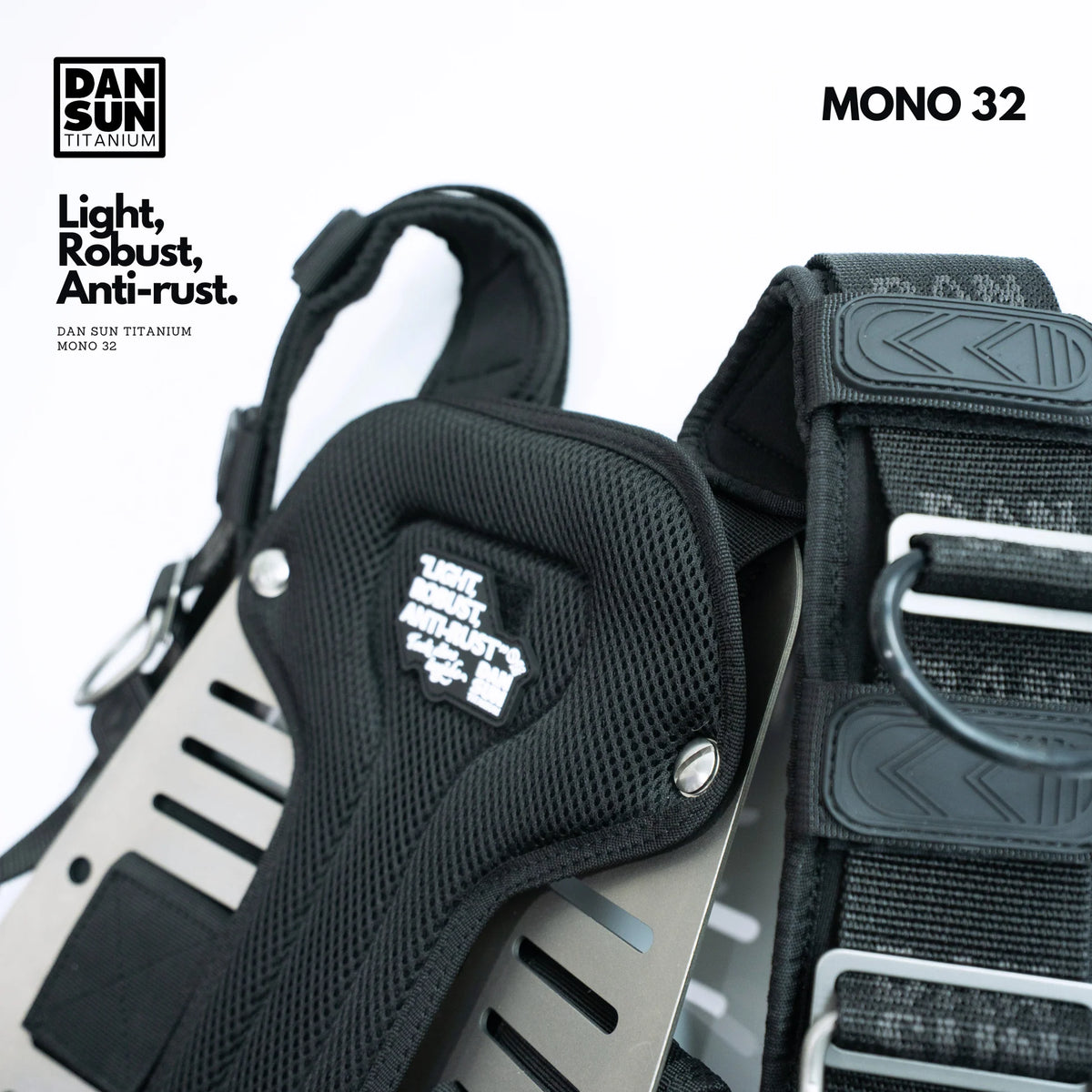 Dan Sun Titanium Mono 32 Single Tank Back Mount BCD